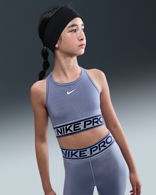 Nike Nike Pro Swoosh Big Kids' (Girls') Sports Bra