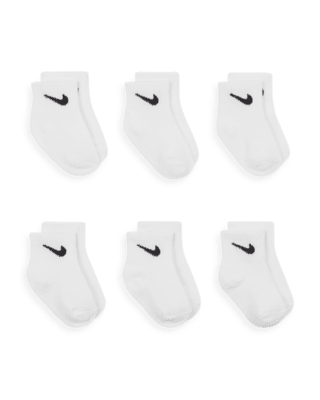 Nike Nike Swoosh Baby/Toddler Ankle Socks (6 Pairs)