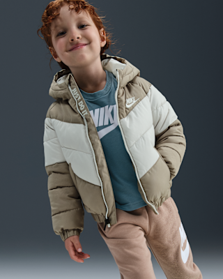Nike Nike Toddler Hooded Chevron Puffer Jacket