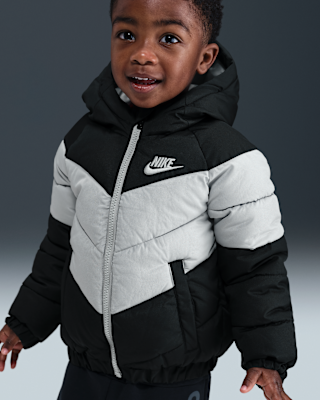 Nike Nike Toddler Hooded Chevron Puffer Jacket
