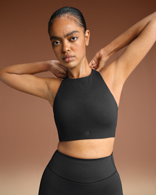 Nike NikeSKIMS Matte Women's High-Neck Bra