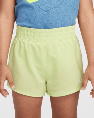 Nike Nike One Big Kids' (Girls') Dri-FIT High-Waisted Woven Training Shorts