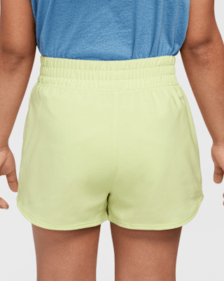 Nike Nike One Big Kids' (Girls') Dri-FIT High-Waisted Woven Training Shorts