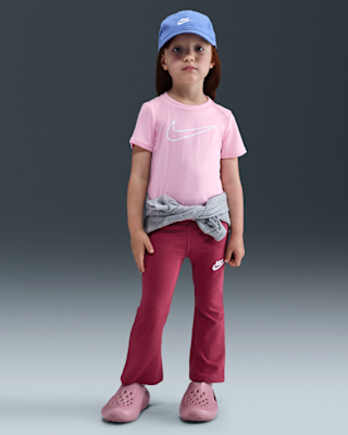 Nike Nike One Fitted Big Kids' (Girls') Dri-FIT Short-Sleeve Top