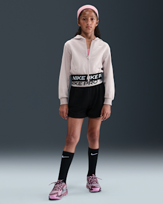 Nike Nike Pro Fleece Big Kids' (Girls') Dri-FIT Full-Zip Hoodie