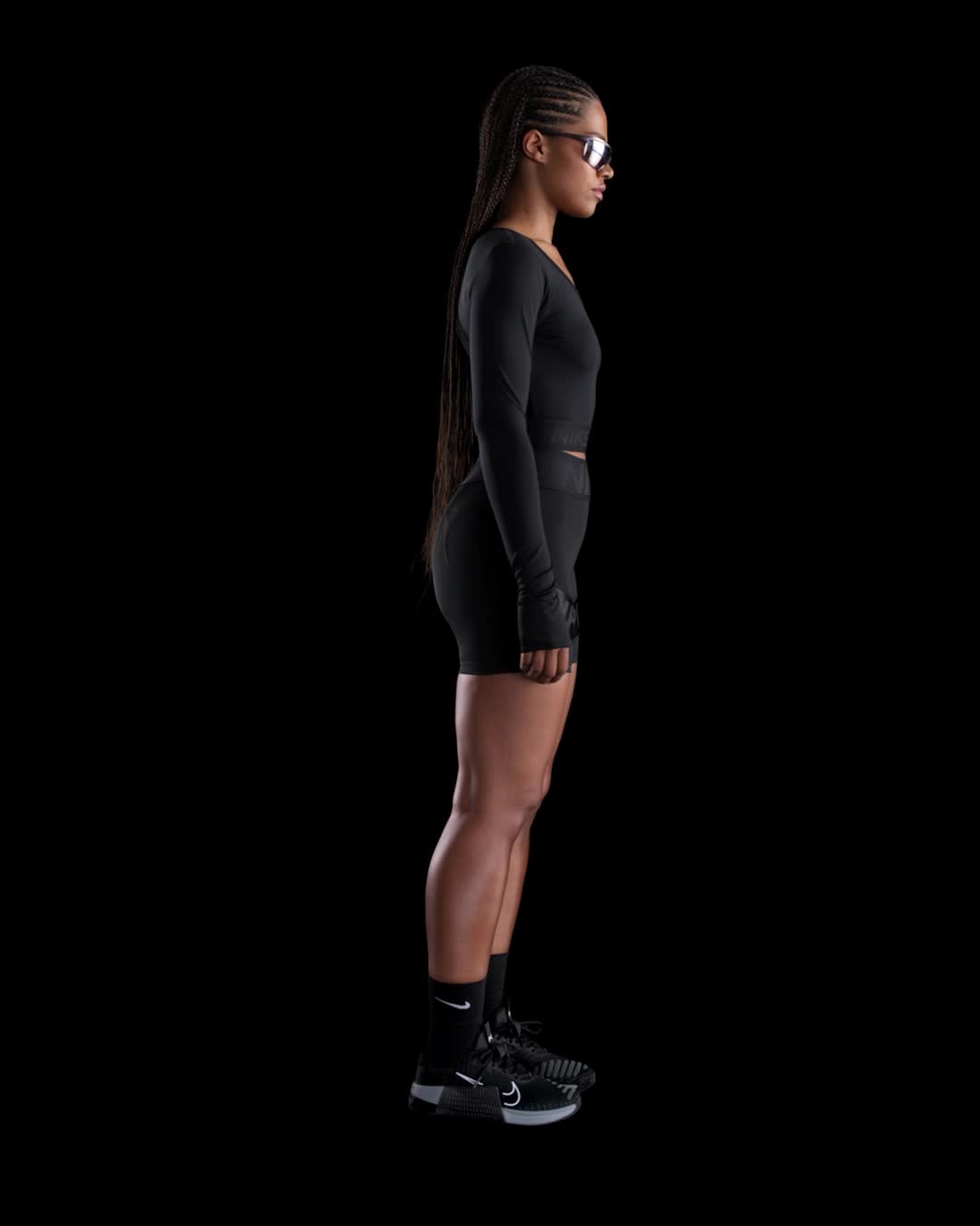 Nike Nike Pro Women's Dri-FIT Cropped Long-Sleeve Top