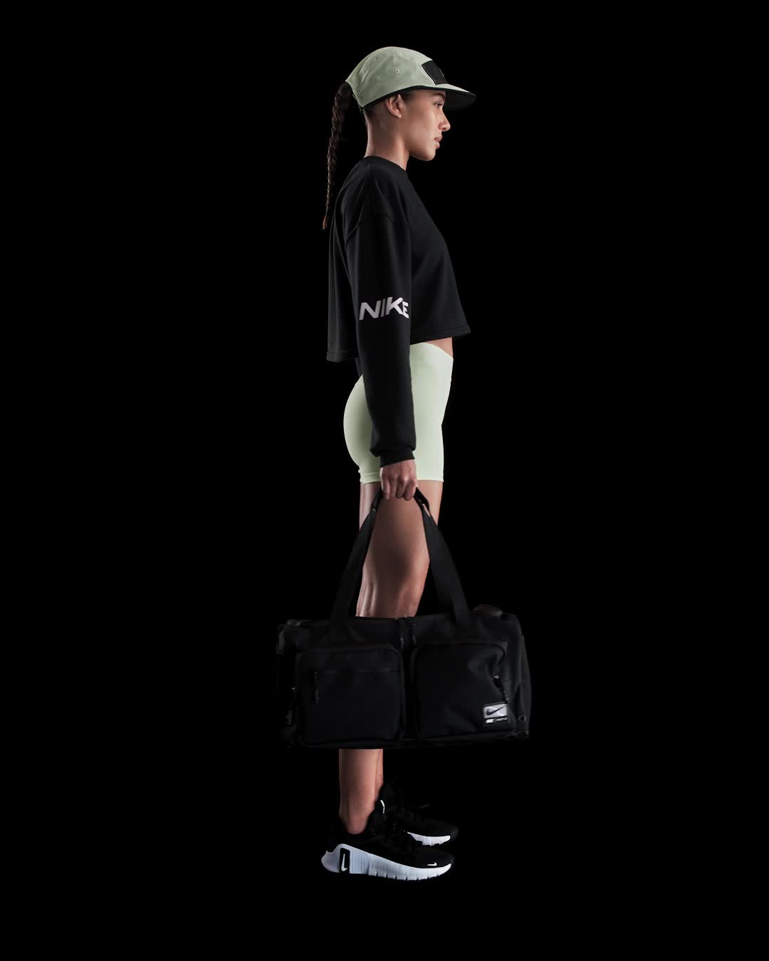 Nike Nike Pro Women's Dri-FIT Loose Crew-Neck French Terry Sweatshirt