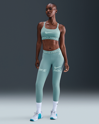 Nike Nike Pro Women's Mid-Rise 7/8 Mesh-Panel Graphic Leggings