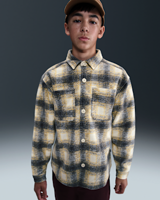 Nike Nike SB Big Kids' Long-Sleeve Button Down Shirt