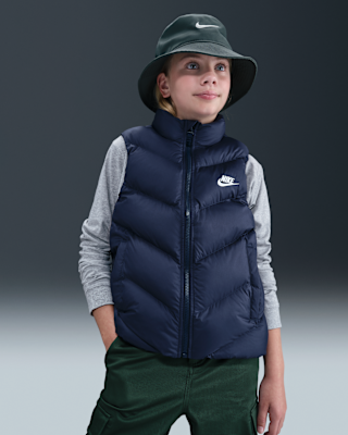 Nike Nike Sportswear All Day Play Big Kids' Therma-FIT Loose-Fit Puffer Vest