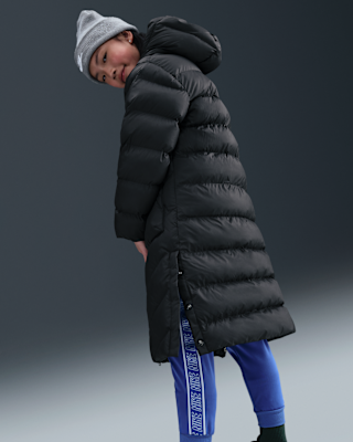 Nike Nike Sportswear All Day Play Big Kids' Therma-FIT Loose-Fit Full-Length Puffer Parka