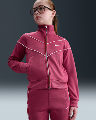 Nike Nike Sportswear Big Kids' (Girls') Knit Track Jacket