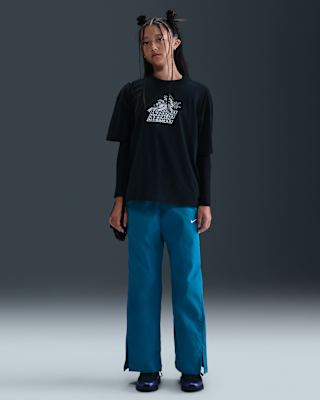 Nike Nike Sportswear Big Kids' (Girls') Woven Wide-Leg Pants