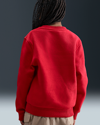 Nike Nike Sportswear Club Fleece Big Kids' Crew-Neck Sweatshirt