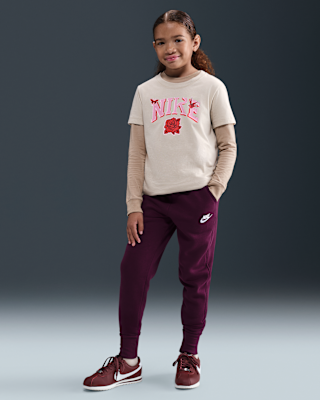 Nike Nike Sportswear Club Fleece Big Kids' (Girls') High-Waisted Fitted Pants