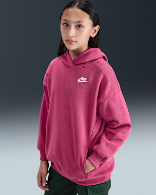 Nike Nike Sportswear Club Fleece Big Kids' Oversized Pullover Hoodie