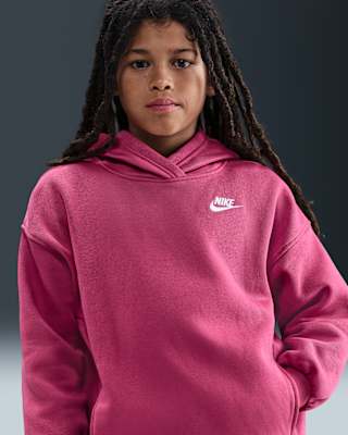 Nike Nike Sportswear Club Fleece Big Kids' Oversized Pullover Hoodie