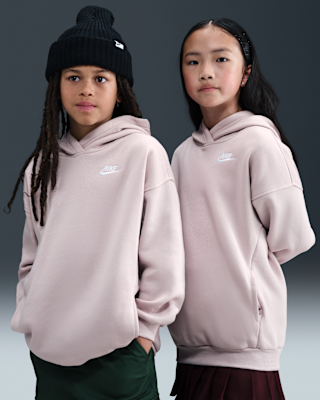 Nike Nike Sportswear Club Fleece Big Kids' Oversized Pullover Hoodie