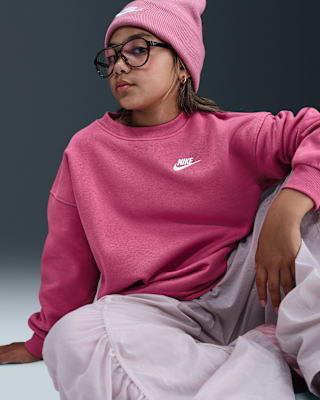 Nike Nike Sportswear Club Fleece Big Kids' Oversized Sweatshirt