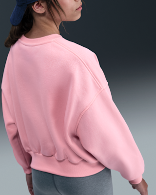 Nike Nike Sportswear Club Fleece Girls' Boxy Crew-Neck Sweatshirt