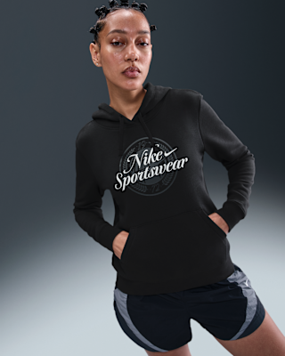 Nike Nike Sportswear Club Fleece Women's Graphic Pullover Hoodie