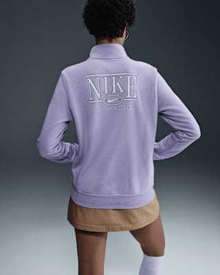 Nike Nike Sportswear Club Fleece Women's Mock-Neck 1/2-Zip Graphic Top
