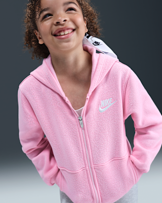 Nike Nike Sportswear Club Little Kids' Fleece Full-Zip Hoodie