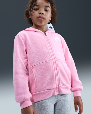 Nike Nike Sportswear Club Little Kids' Fleece Full-Zip Hoodie