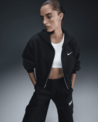 Nike Nike Sportswear Phoenix Fleece Women's Loose Cropped Full-Zip Hoodie