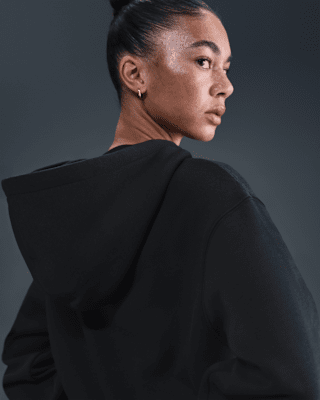 Nike Nike Sportswear Phoenix Fleece Women's Loose Full-Zip Cropped Hoodie