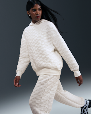 Nike Nike Sportswear Phoenix Fleece Women's Loose Jacquard Pullover Hoodie