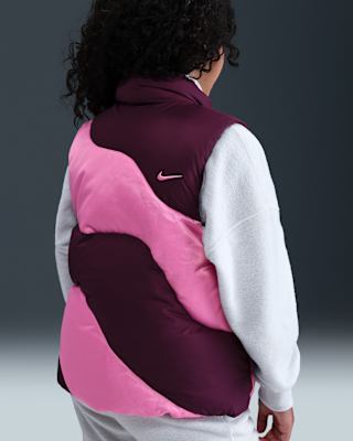 Nike Nike Sportswear Swoosh Big Kids' (Girls') Therma-FIT Loose Puffer Vest