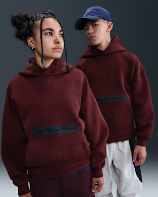 Nike Nike Sportswear Tech Fleece Big Kids' (Boys') Oversized Pullover Hoodie