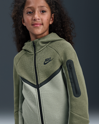 Nike Nike Sportswear Tech Fleece Big Kids' Full-Zip Hoodie