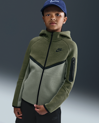 Nike Nike Sportswear Tech Fleece Big Kids' Full-Zip Hoodie