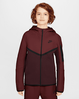 Nike Nike Sportswear Tech Fleece Big Kids' Full-Zip Hoodie