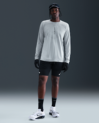 Nike Nike Stride Men's Dri-FIT ADV Long-Sleeve Running Top With Reflective Accents