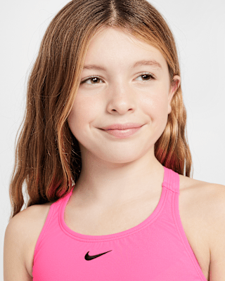 Nike Nike Swim Big Kids' (Girls') Racerback Bikini And Shorts Set