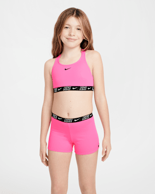 Nike Nike Swim Big Kids' (Girls') Racerback Bikini and Shorts Set