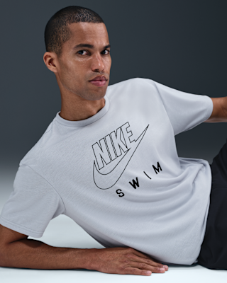 Nike Nike Swim Swoosh Hydroguard Men's Short-Sleeve Top