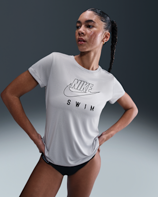 Nike Nike Swim Swoosh Hydroguard Women's Short-Sleeve Top