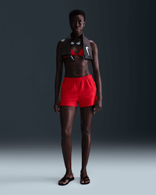 Nike Nike Swim Swoosh Link Women's Terry Cover-Up Shorts