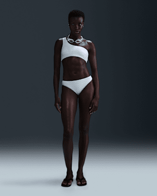 Nike Nike Swim Swoosh Link Women's Terry Hipster Bikini Bottom