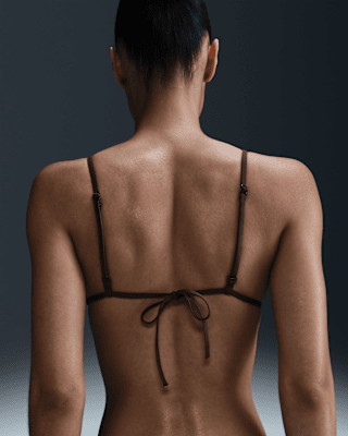 Nike Nike Swim Swoosh Link Women's Terry Triangle Bikini Top