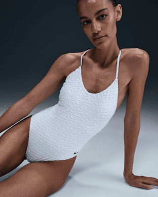 Nike Nike Swim Swoosh Link Women's Terry Y-Back One-Piece