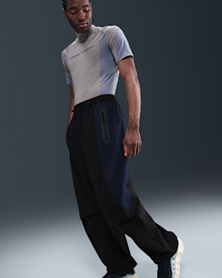 Nike Tech Men's Dri-FIT Woven Color-Block Oversized Pants