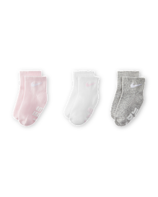 Nike Nike Verbiage Gripper Socks (3 Pairs) Baby Socks