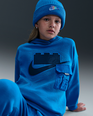 Nike Nike X LEGO® Collection Big Kids' Oversized Pullover Hoodie