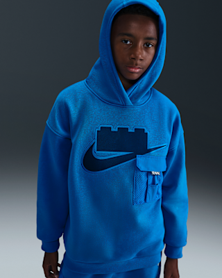 Nike Nike X LEGO® Collection Big Kids' Oversized Pullover Hoodie