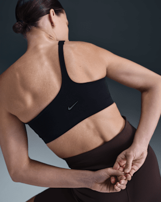 Nike Nike Zenvy Asymmetrical Women's Light-Support Padded Sports Bra